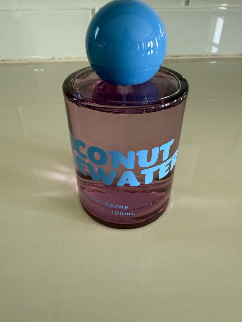 Target Coconut rosewater Water room Spray Bottle 3.38 fl oz glass